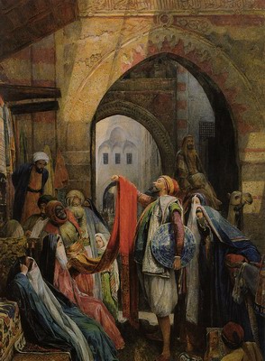A Cairo Bazaar., the della I