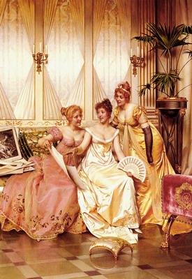 Les Trois Connaisseuses, the three connoisseurs