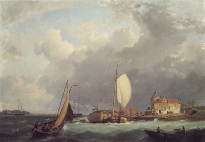 Shipping off the Dutch Coast