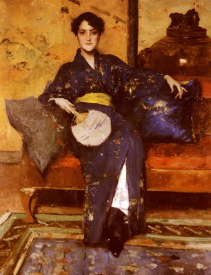 The Blue Kimono