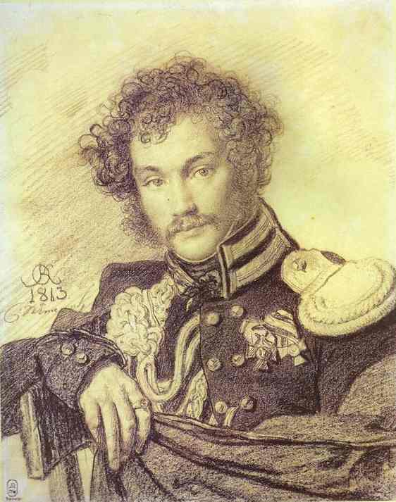 Portrait of M. P. Lanskoy. 1813