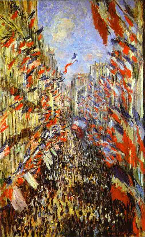 Rue Montorgueil, Paris, Festival of June 30, 1878