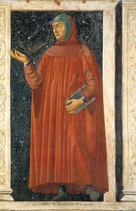 Francesco Petrarca. From the Cycle of Famous Men and Women. c. 1450