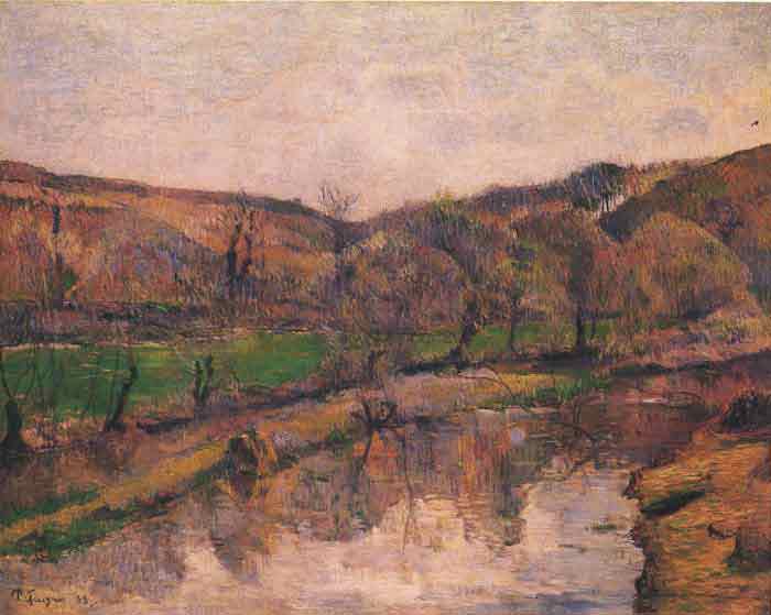 Landscape in Bretani, 1888