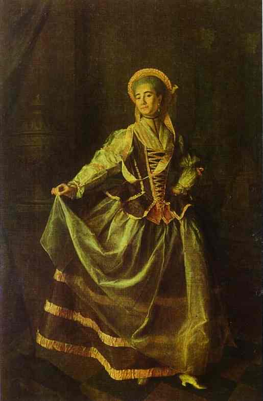 Portrait of A. P. Levshina. 1775