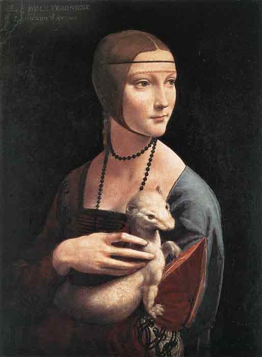 Portrait of Cecilia Gallerani, 1483-1490