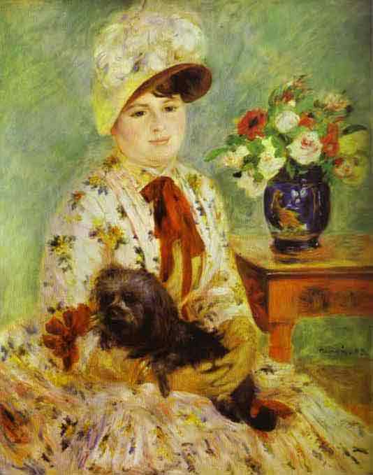 Portrait of Madame Hagen. 1883