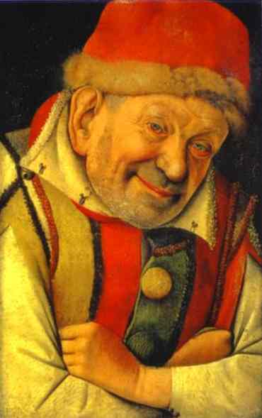 Portrait of the Ferrara Court Jester Gonella. c. 1442