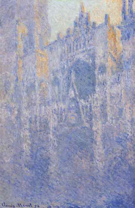 Rouen Cathedral, the Portal, Morning Fog , 1893