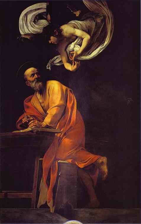 St. Matthew and the Angel. 1603