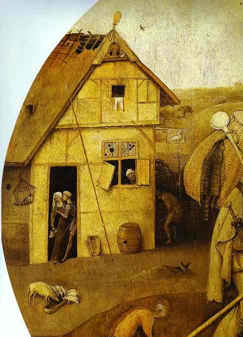 The House of Ill Fame (detail). 1500