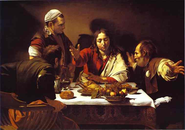 Supper at Emmaus. 1601