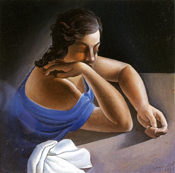 Figure at a Table (Portrait of My Sister). 1925