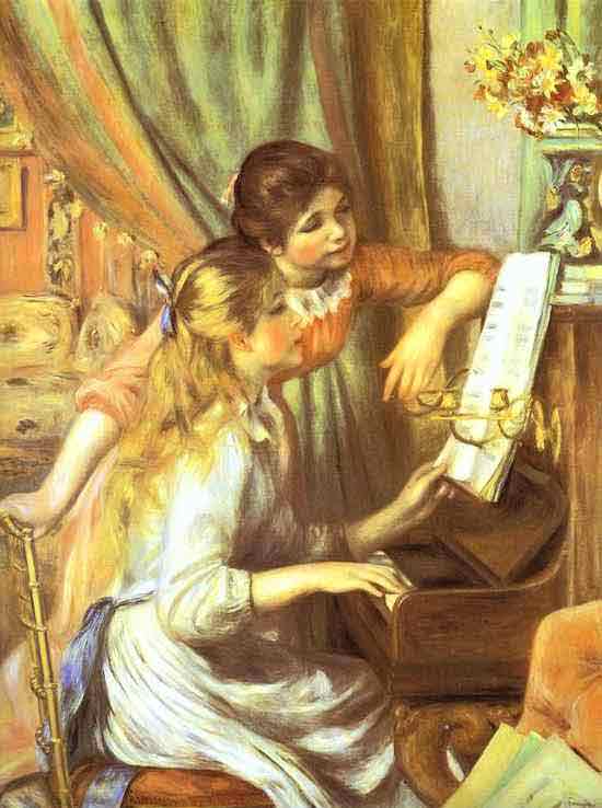 Girls at the Piano. 1892