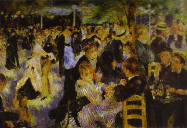 La Moulin de la Galette. 1876