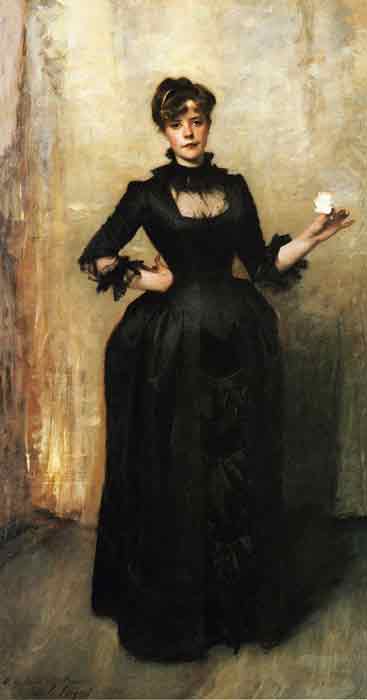 Louise Burckhardt aka Lady with a Rose, 1882