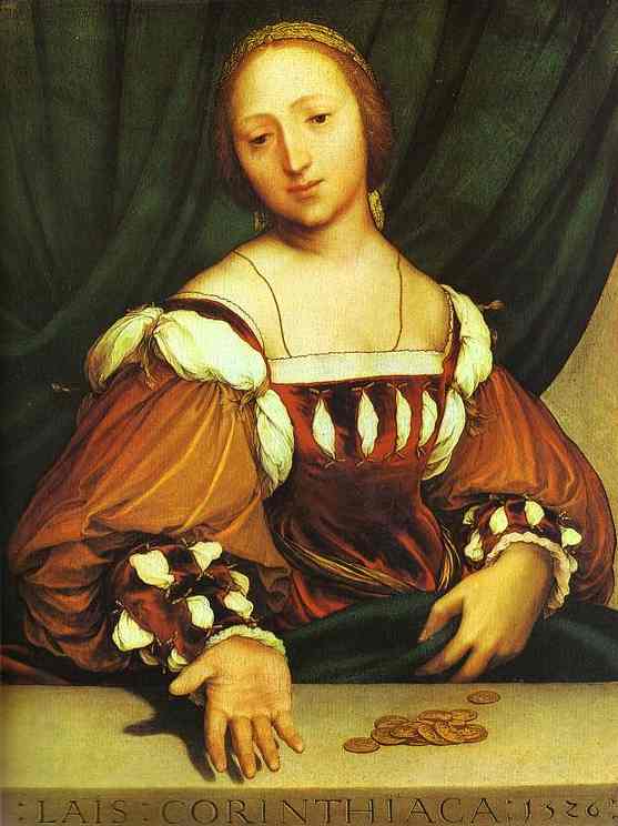 Portrait of Lais Corinthiaca. 1526