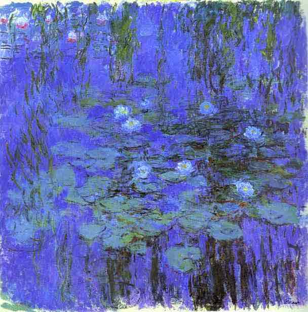 Blue Water Lilies 1916-1919.