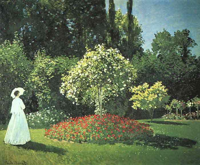Jeanne-Marguerite Lecadre in the Garden, 1866