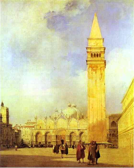 Piazza San Marco, Venice. 1827