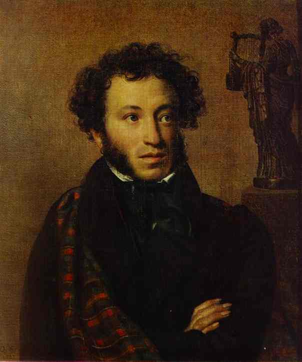 Portrait of Alexander Pushkin. 1827