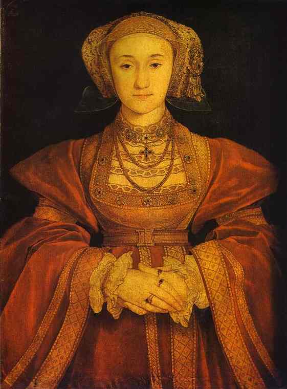 Portrait of Anne of Cleves. c. 1539