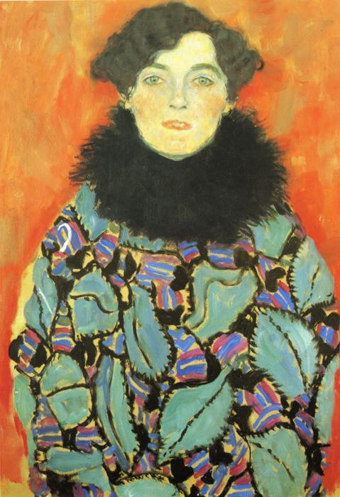 Portrait of Johanna Staude. 1917