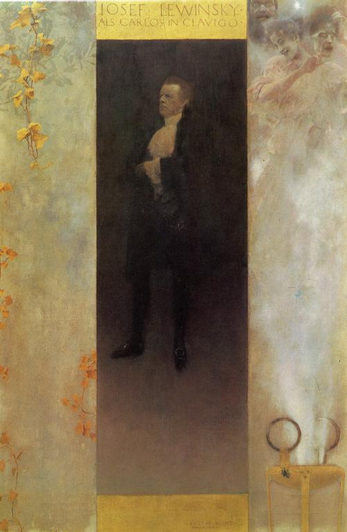 Portrait of Josef Lewinsky. 1895