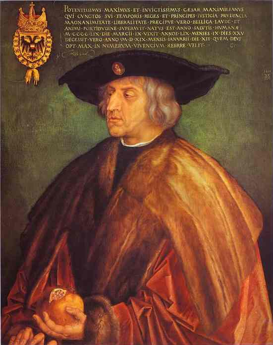 Portrait of Maximilian I. 1519