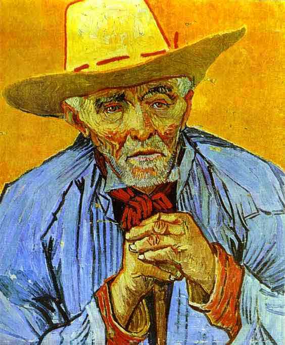 Portrait of an Old Peasant. August 1888