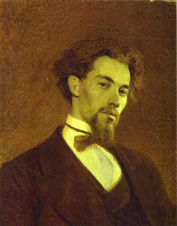 Portrait of the Artist Konstantin Savitsky. 1871