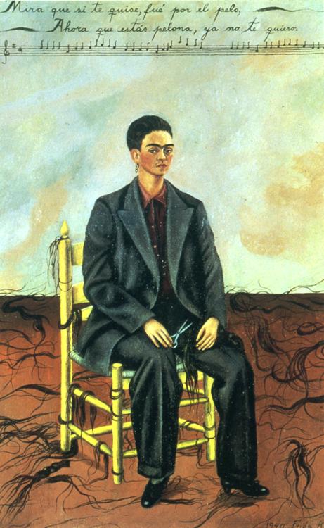 Self-Portrait with Cropped Hair. 1940