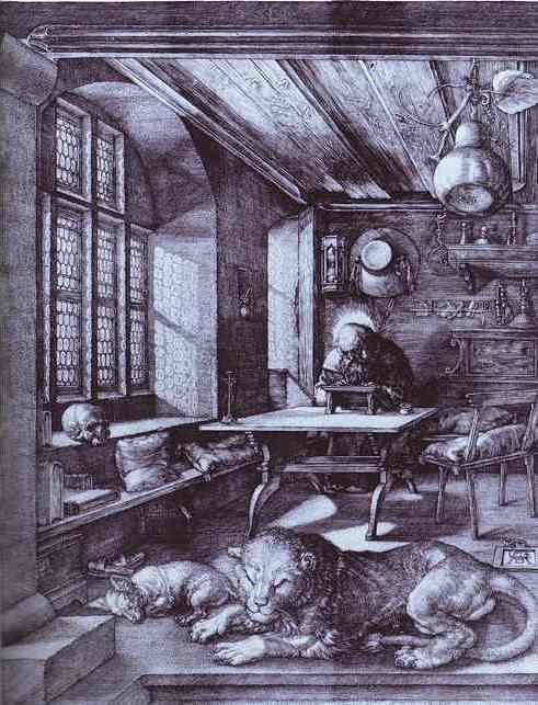 St. Jerome in His Study. 1514