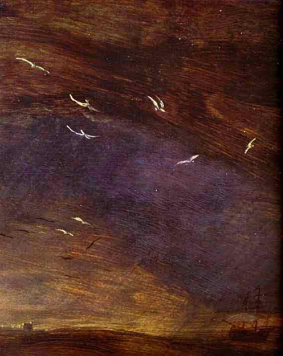 Storm at Sea. Detail. 1569