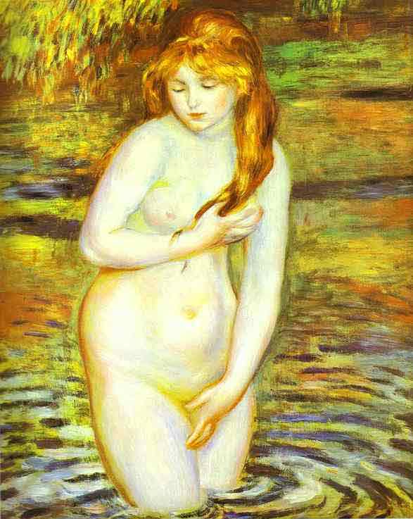 The Bather (After the Bath). 1888