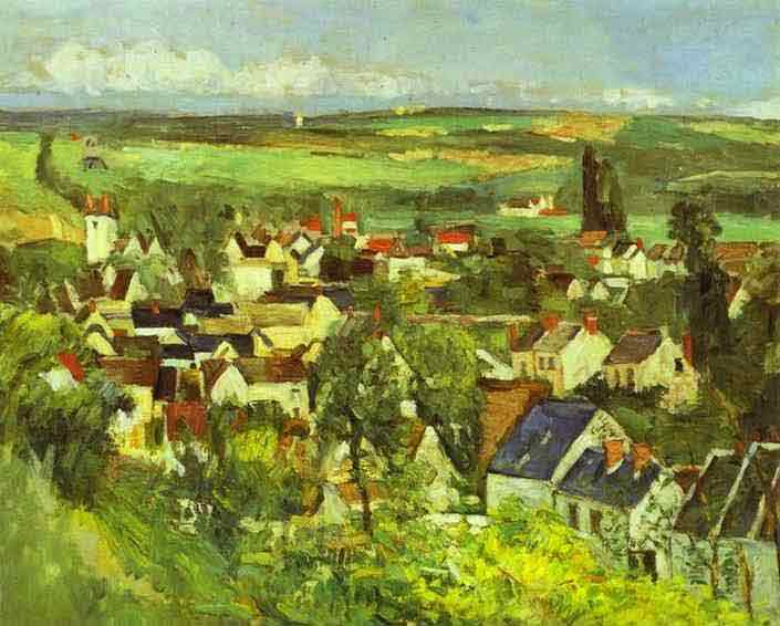 View of Auvers. c. 1874