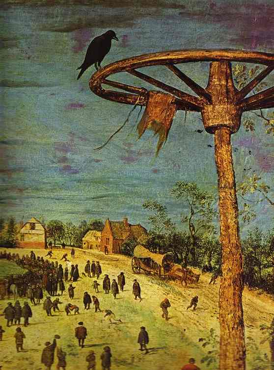 The Procession to Calvary. Detail. 1564