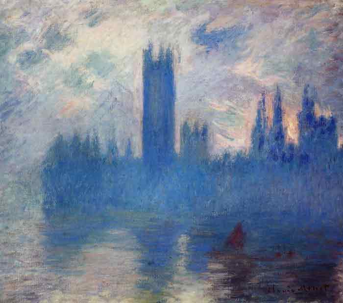 Houses of Parliament, Westminster , 1900