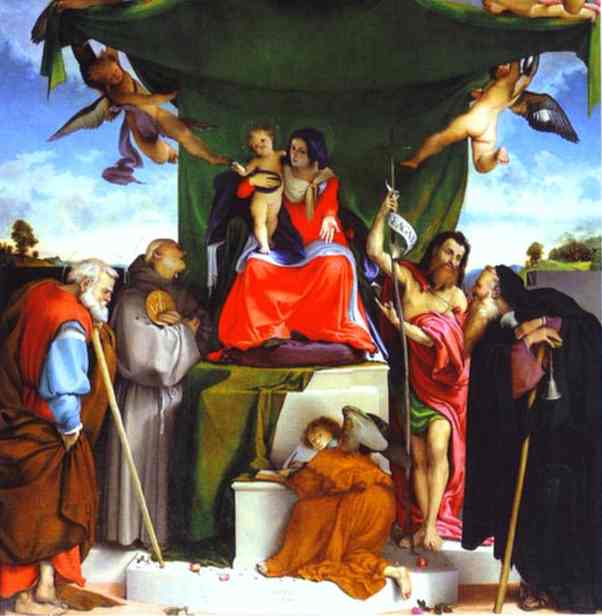 San Bernandino Altarpiece. 1521