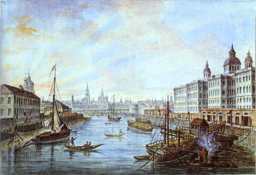 The Foundling Hospital in Moscow.1800