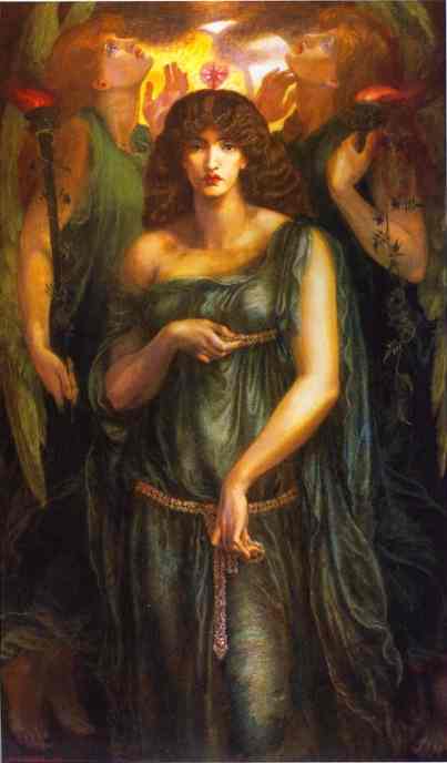 Oil painting:Astarte Syriaca. 1877