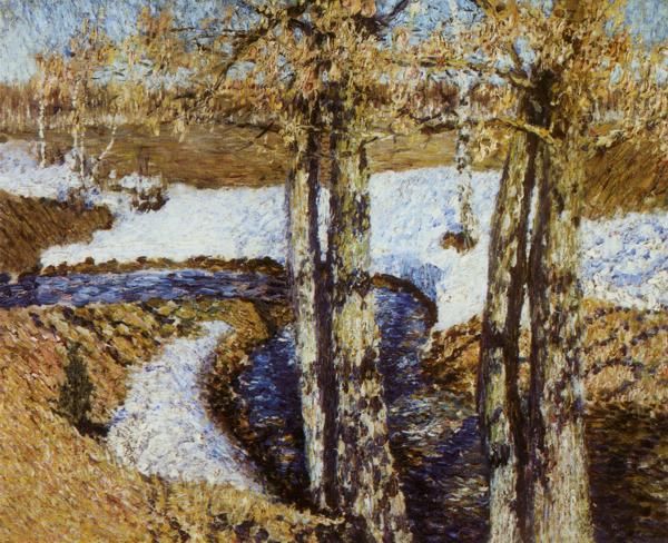 Oil painting:Spring Springs. 1904