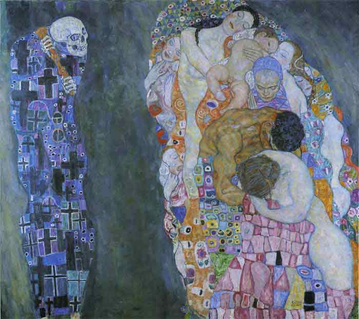 Oil painting for sale:Death and Life, 1911