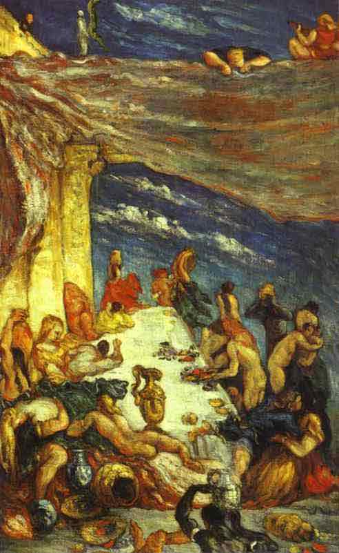 Le Festin (The Banquet). c. 1870