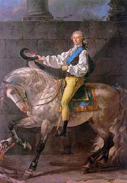 Portrait of Count Stanislas Potocki. 1780