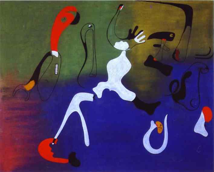 Oil painting:Composition. 1933