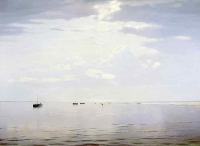Oil painting for sale:Near Volga River, 1892