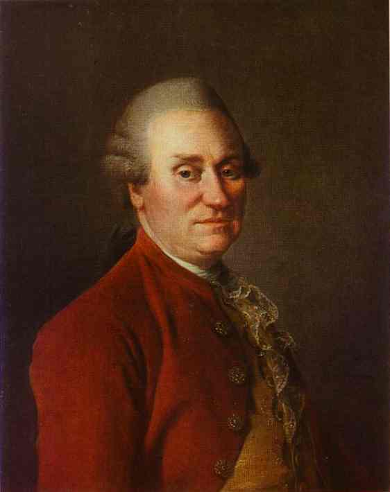 Oil painting:Portrait of M. F. Poltoratzky. 1780