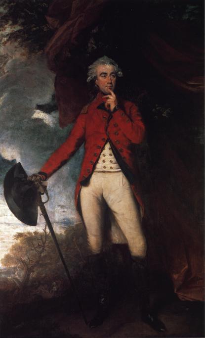 Oil painting:George Augustus Francis Rawdon-Hastings. 1789