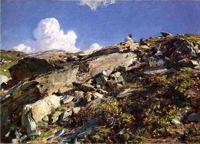 Oil painting for sale:In the Alps, 1910